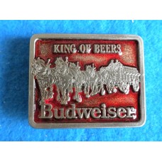 Budweiser King Of Beers Belt Buckle Small 